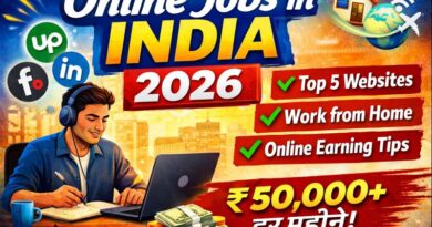 Top 5 Websites for Online Jobs in India 2026 – Work From Home Online Earning Guide